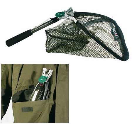 Landing Net Pafex Ayu Alu Handle - Foldable Knotless Net