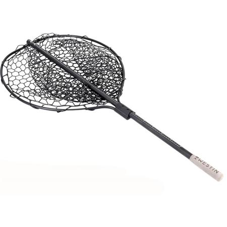 LANDING NET WESTIN W3 C&R FULL RUBBER MESH LANDING NET