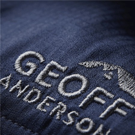 LANGÆRMET HERRESKJORTE GEOFF ANDERSON EZMAR LIGHT L/S - BLÅ