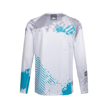 LANGÆRMET T-SHIRT TIL HERRE MIKADO UPF FILTER - HVID