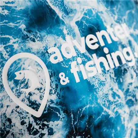 LANGÆRMET T-SHIRT TIL MÆND ADVENTER & FISHING BOZED ANTI UV - GRÅ