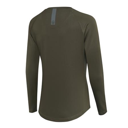 LANGARM-T-SHIRT DAMEN - GREEN STONE BERETTA CIEL TECH L/S - GREEN STONE