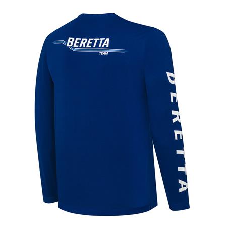 LANGARM-T-SHIRT FÜR HERREN - BELLWETHER BLUE BERETTA TEAM LS - BELLWETHER BLUE