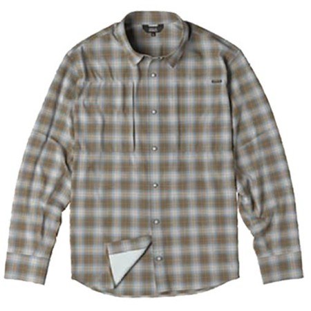 Langärmeliges Herrenhemd Orvis Pro Stretch Ls Shirt - Kariert Khaki/Beige