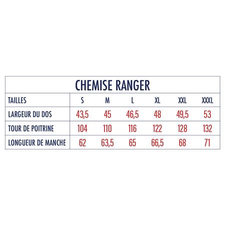 LANGARMHEMD FÜR MÄNNER DEVAUX RANGER