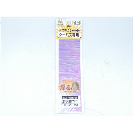Languette Autocollante Turlutte Awabi Honpo Long Pro Wss 40Mm - Purple