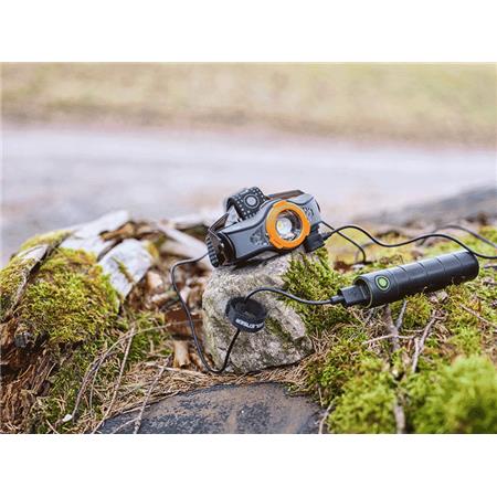 LANTERNA FRONTAL LED LENSER MH11 BLACK GREY 1000 LUMEN