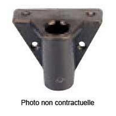 Lateral Polyamide Oarlock Support Plastimo