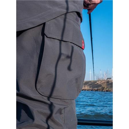 LATZHOSE HERREN FOX RAGE TRIPLE LAYER SALOPETTES - SCHWARZ