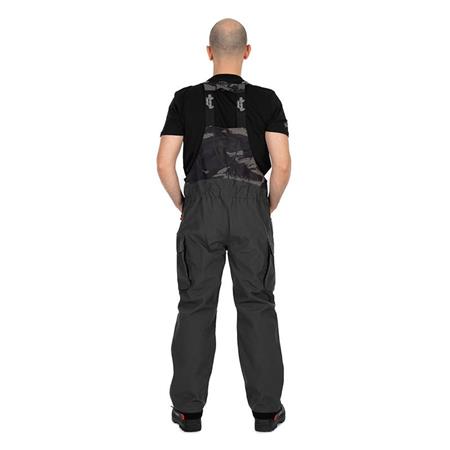 LATZHOSE HERREN FOX RAGE TRIPLE LAYER SALOPETTES - SCHWARZ