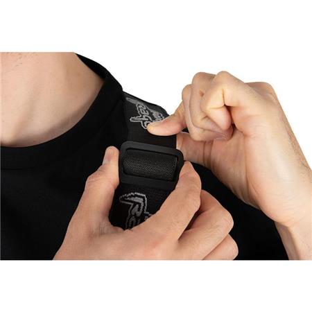 LATZHOSE HERREN FOX RAGE TRIPLE LAYER SALOPETTES - SCHWARZ