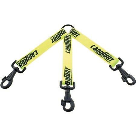 Lead Canihunt 3 Dogs Flat Strap