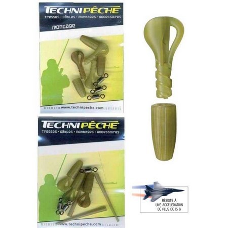 Lead Clip Rapid Clips Packaging Discover Technipêche - Pack Of 3