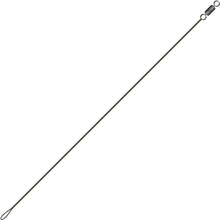 Lead Core Carp Spirit Gravity Ready Leader Uhl Weed Green Loop To Swivel - Pakiet 3