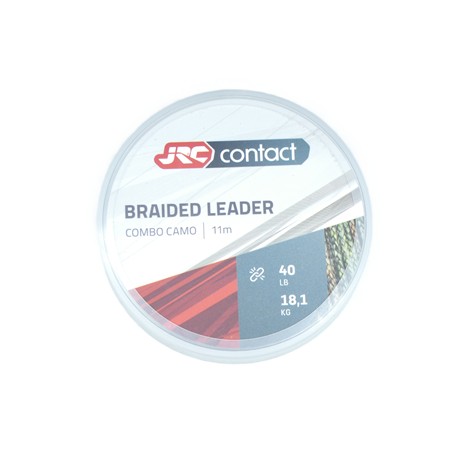 Lead Core Jrc Contact Braided Leader - Cbo Camo - 40Lb
