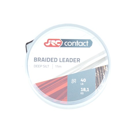 Lead Core Jrc Contact Braided Leader - Deep Silt - 40Lb