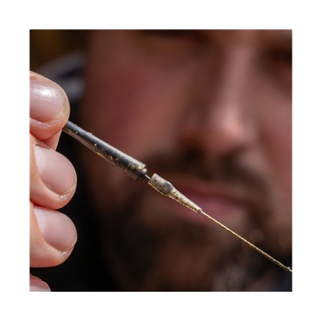 LEAD STEM AVID CARP OUTLINE FLECKTONE LONG BAG STEM - QC