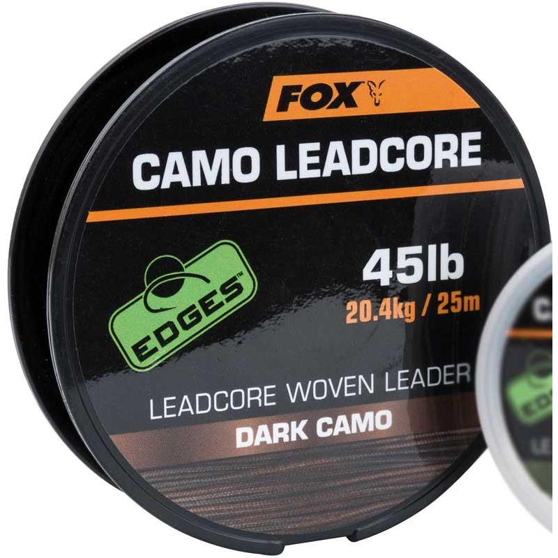Fox Bords leadcore lead clip Leadcore Leaders 3pk Camouflage Léger CAC575 Pêche à La Carpe