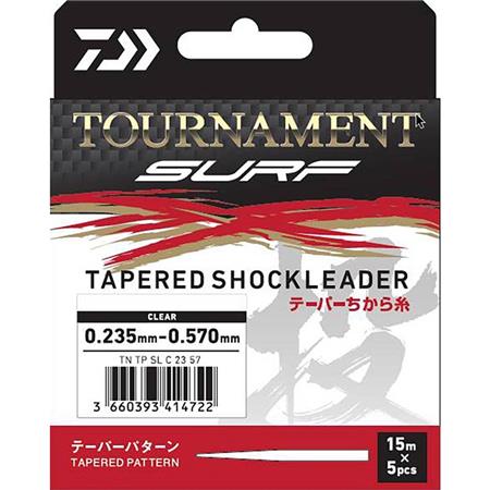 LEADER DAIWA TOURNAMENT TAPERED SHOCK LEADER