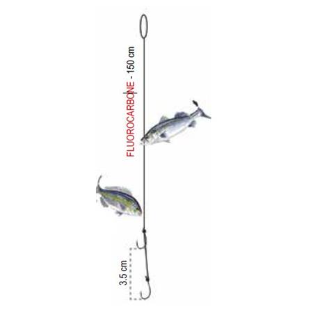 LEADER FLASHMER RAZOR CLAM RIG