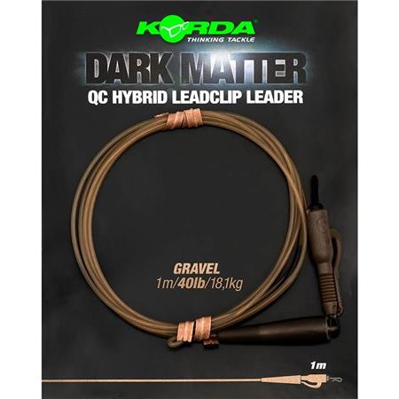Leader Korda Dark Matter Leader Qc Hybrid Clip