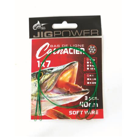 Leader Powerline Jig Power Simple 1X7 - Pack Of 3