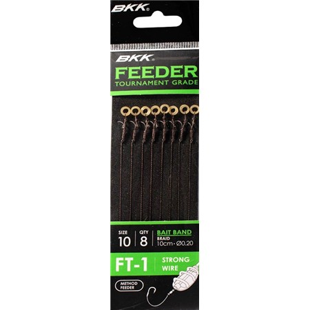 Leader Rigs Bkk Feeder Tournament, Ft-1 Bait Band Rigs-Braid