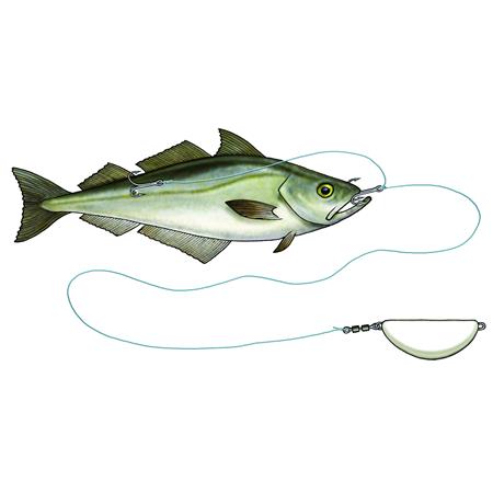 LEADER WESTIN HALIBUT ANTI TWIST RIG