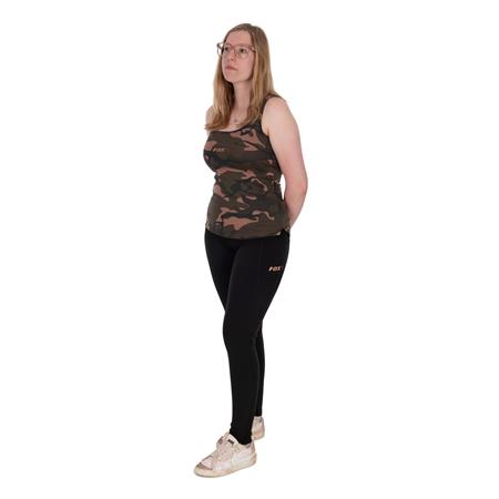 LEGGINGS TIL KVINDER FOX WOMENS CAMO LEGGINGS - SORT