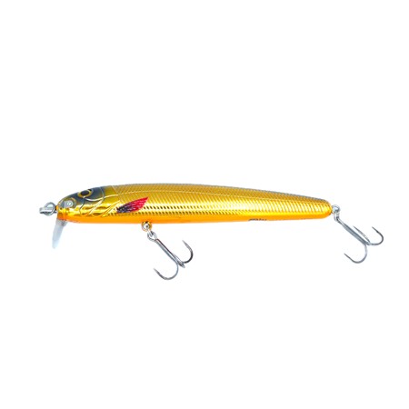 Leurre Coulant Abu Garcia Beast Hi-Lo Sinking - 14Cm - Gold Black Orange