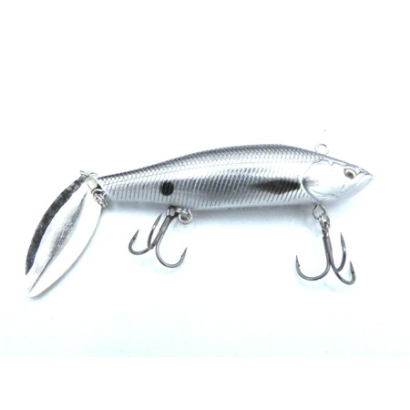 Leurre Coulant Babyface Sm-65S - 6.5Cm - Pearl White Silver Flakes