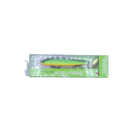 Leurre Coulant Babyface Sm135 - 13.5Cm - 50G - Hot Tiger