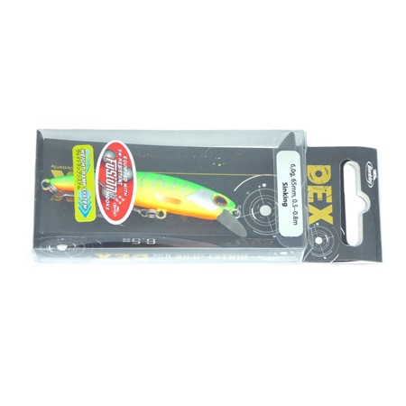 Leurre Coulant Berkley Dex Bullet Jerk - 6.5Cm - Fire