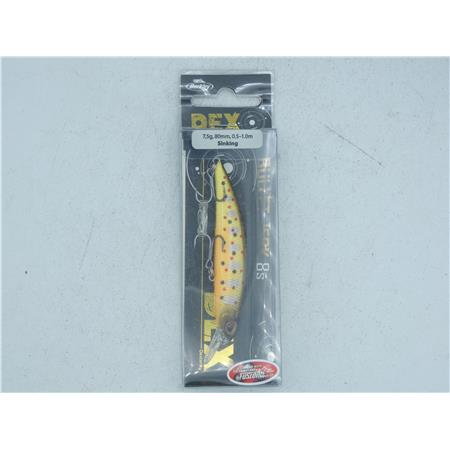 Leurre Coulant Berkley Dex Bullet Jerk - 8Cm - Brown Trout