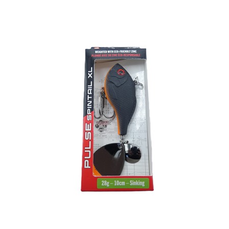 Leurre Coulant Berkley Pulse Spintail Xl - 28G - Black Orange