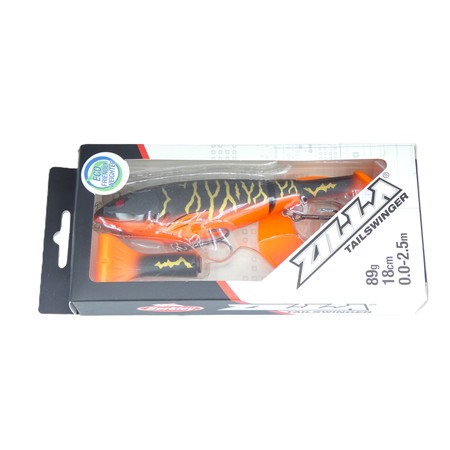 Leurre Coulant Berkley Zilla Tailswinger - 18Cm - Shadow Tiger