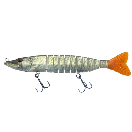 Leurre Coulant Biwaa Swimpike Slow Sink -18Cm - 26G - Tiger Musky