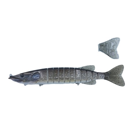 Leurre Coulant Biwaa Swimpike Slow Sink - 35Cm - Fire Tiger
