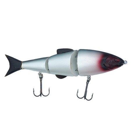 Leurre Coulant Dam Effzett Power Skate 3-Jointed - 18Cm - 67G - Fire Shark