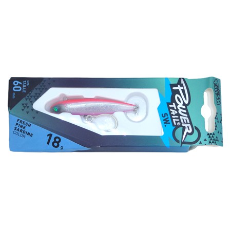 Leurre Coulant Fiiish Powertail Sw - 6Cm - Fast - Fresh Pink Sardine