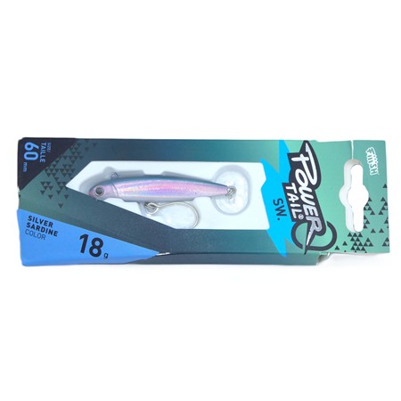 Leurre Coulant Fiiish Powertail Sw - 6Cm - Fast - Silver Sardine