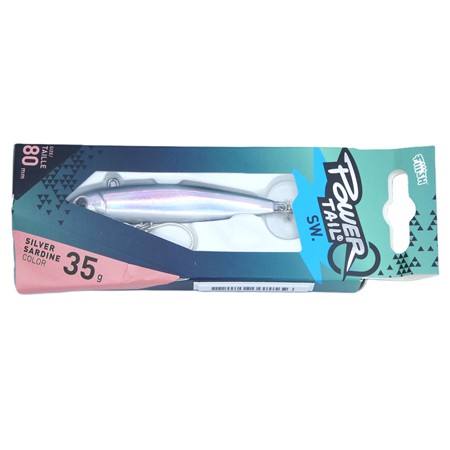 Leurre Coulant Fiiish Powertail Sw - 8Cm - Fast - Silver Sardine