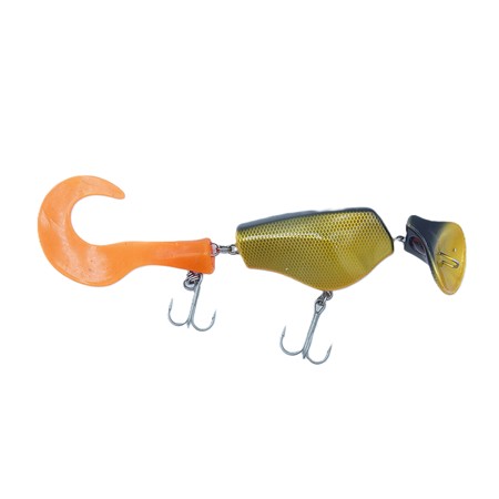 Leurre Coulant Headbanger Tail - 23Cm - Firetiger Stealth