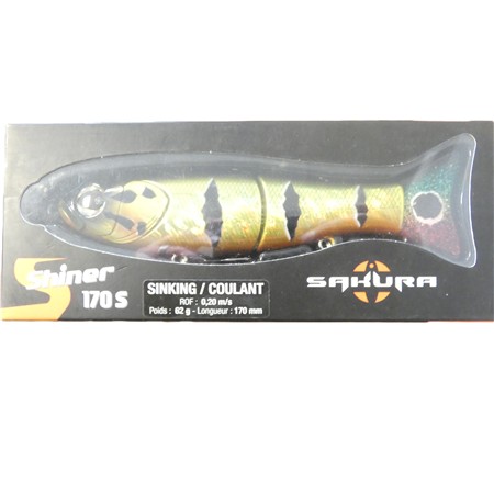 Leurre Coulant Sakura S-Shiner S 170S - 17Cm - 106