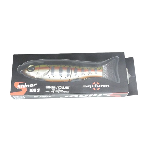 Leurre Coulant Sakura S-Shiner S 190S - 19Cm - T12