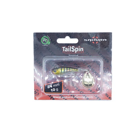 Leurre Coulant Sakura Tailspin 10 Zinc - 10G - 16