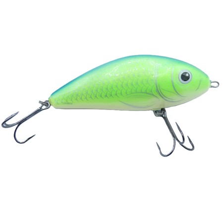 Leurre Coulant Salmo Fatso - 14Cm - Bleeding Blue Shad