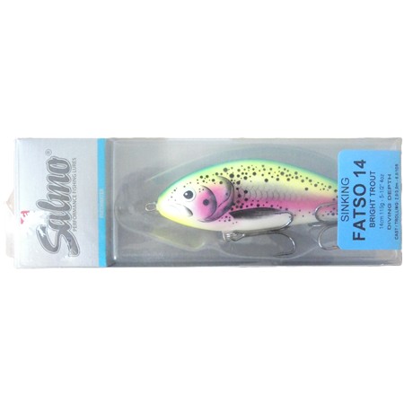Leurre Coulant Salmo Fatso Sinking - 14Cm - 115G - Couleur Ep