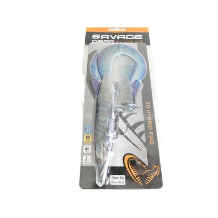 Leurre Coulant Savage Gear 3D Hybrid Pike - 17Cm - Blue Pike