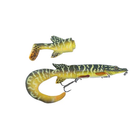 Leurre Coulant Savage Gear 3D Hybrid Pike - 17Cm - Firetiger